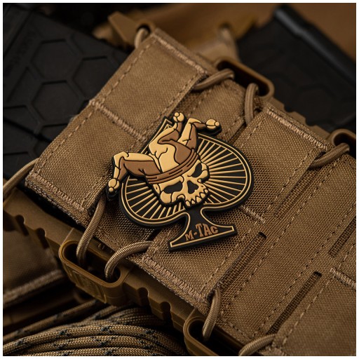 3D NÁŠIVKA ACE OF SPADES LEBEKA S KVETOVÝM ČIAPOM M-TAC BLACK/COYOT