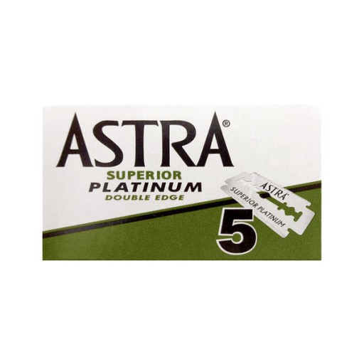 Holiace čepele Nerezové žiletky Astra Platinum 5 kusov