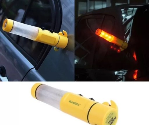 LED LIFE RESCUE TORCH 4v1 MULTIFUNKČNÝ magnet na prežitie v aute