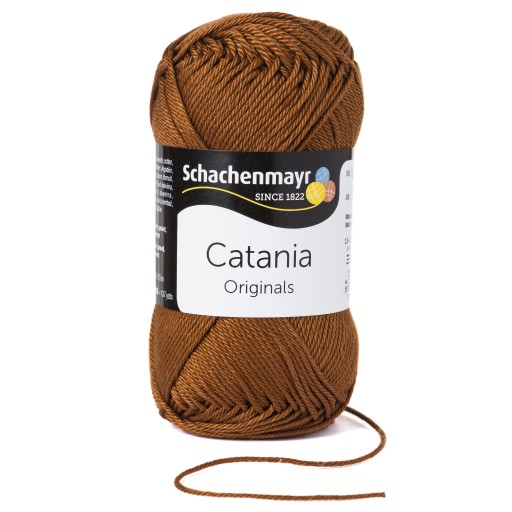 50g priadza 100% bavlna Catania hnedá 157