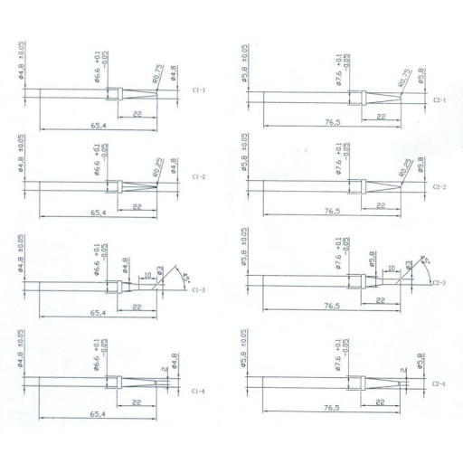 TIP NA PÁJKOVACIE STANICE TIP C1-4