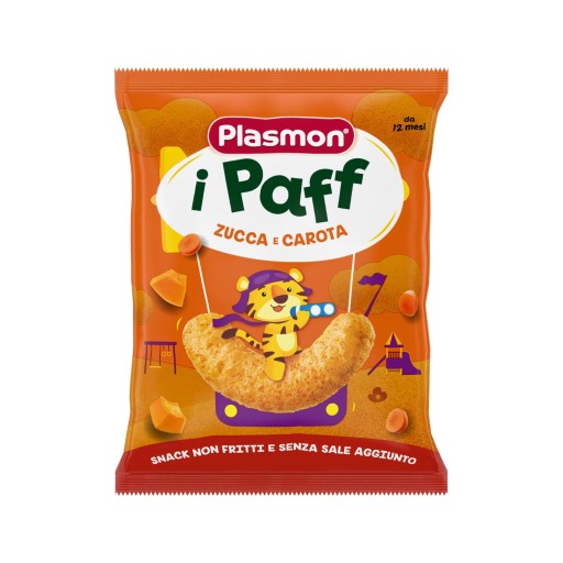 PLASMON Zeleninové chrumky, tekvica a mrkva 15g