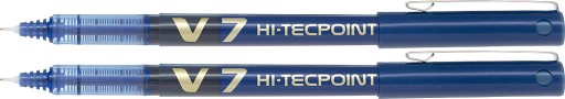 Guľôčkové pero Pilot HTecpoint V7 modré x2