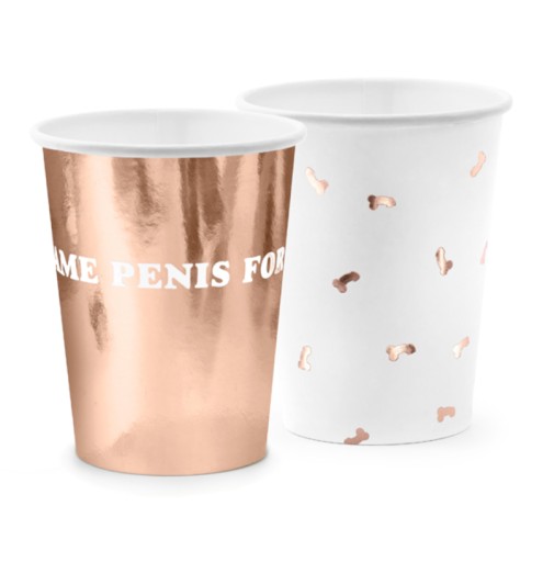 Rovnaký penis forever cups, mix, 220ml