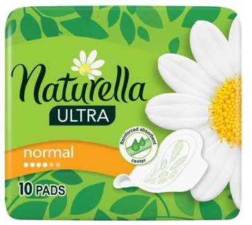 Naturella ULTRA Normal s krídelkami. hygienické vložky 10 ks