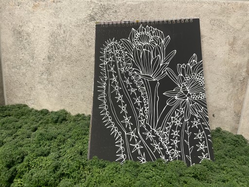 Stierací knižka FLOWERS 10k.