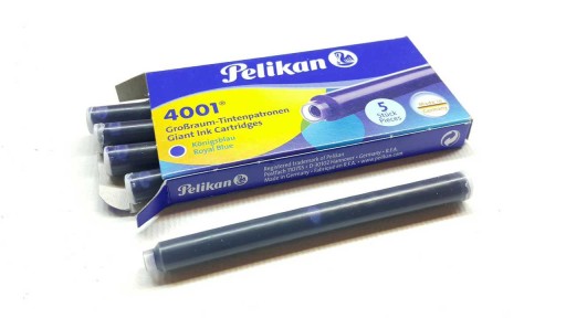 DLHÉ MODRÉ NÁPLNE 5 KUSOV PELIKAN PN310748