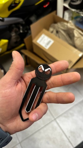 Záložka s jedinečným vzorom Venom tvor 2