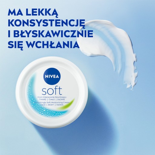 NIVEA Soft Intenzívne hydratačný krém 50 ml