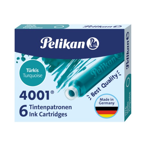 PELIKAN PIEROVÉ NÁPLŇKY KRÁTKE TP/6 6ks TYR.