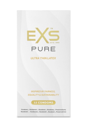 EXS Pure ultratenké EKO kondómy 12 ks.