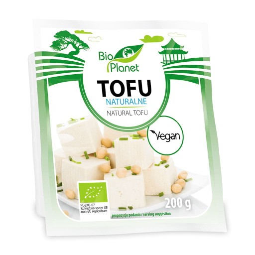 PRÍRODNÉ BIO TOFU 200 g - BIO PLANÉTA