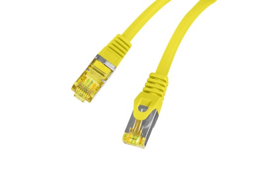 PATCHCORD KÁBEL CAT.6A S/FTP 0,5M YELLOWLANBERG