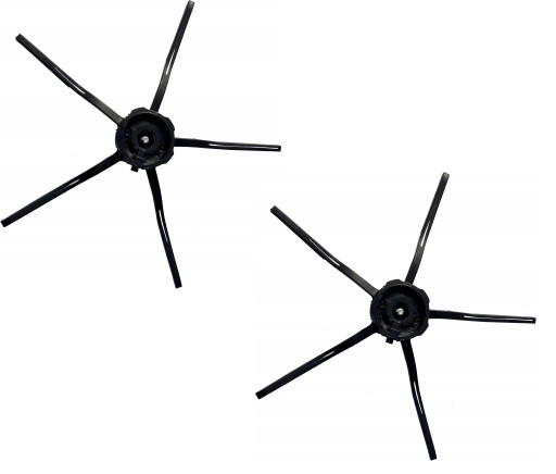 Silikónové 5-ramenné bočné kefy, gumené pre RoboRock S5 max S6 S7 Q7