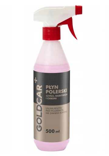 GOLDCAR+ leštiaca kvapalina 500 ml