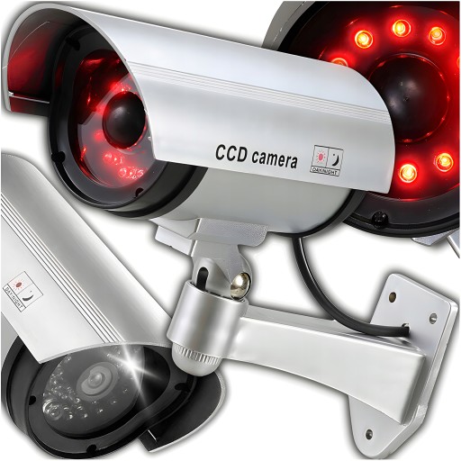 DUMP IR LED MONITOROVACIA KAMERA VONKAJŠIA NÁSTENNÁ KAMERA S BLIKÁKOM LED