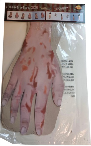 Odrezané KONČATINY KRVI HALLOWEENSKÉ VENCICE