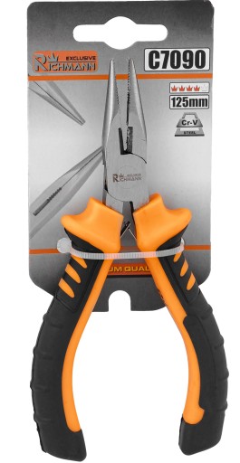 Presné kliešte s rovným hrotom 125 mm