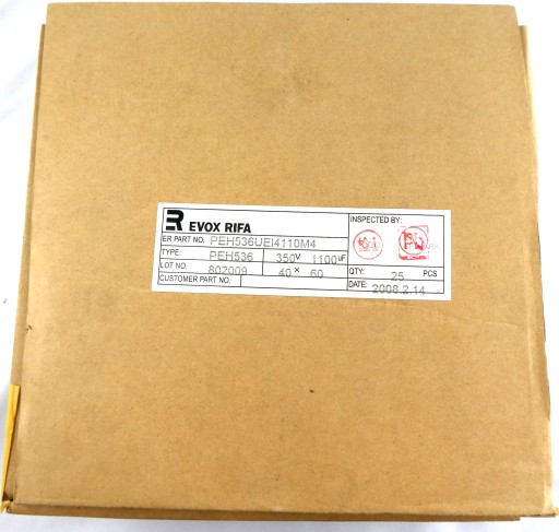 RIFA 1100uF 350V DC 20% 40x60mm 4pin