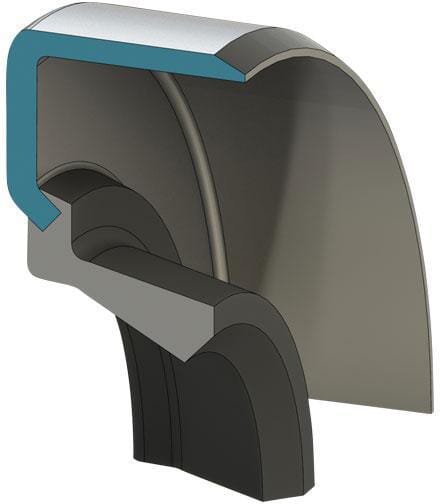 Tesnenie hriadeľa 50x62x5 50625BDP001