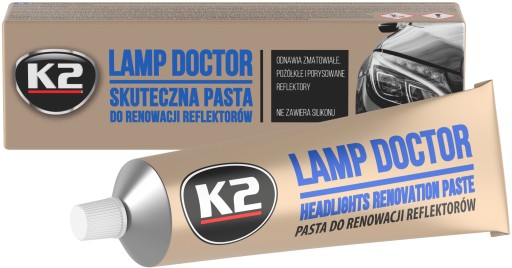 K2 LAMP DOKTOR PASTA NA RENOVÁCIU, REGENERÁCIU SVETLOMETOV, LAMPY, 60g