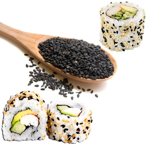 Čierny sezam na sushi 100 g semien vysokej kvality