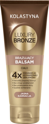 KOLASTYNA LUXURY Bronzujúci telový balzam Ľahká pokožka