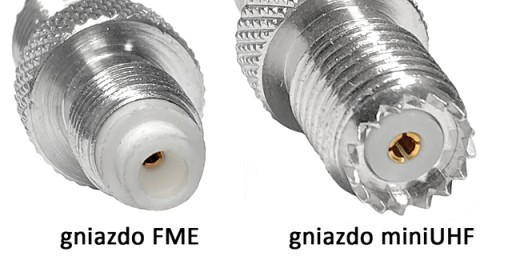 RF adaptér FME/gn-miniUHF/gn 50Ohm