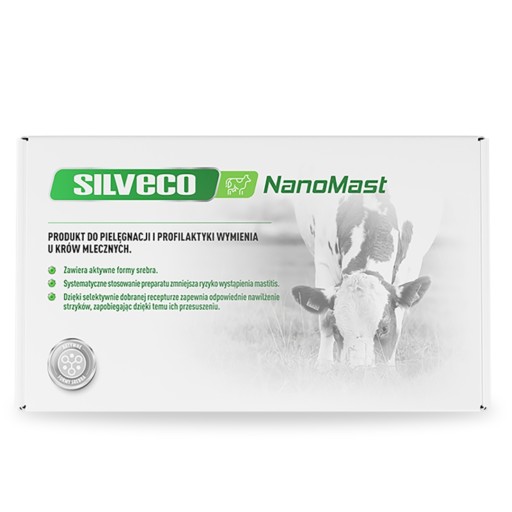 SILVECO NanoMast prípravok s aktívnym striebrom na mastitídu 10ml