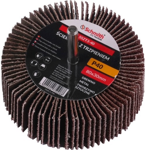 Brúsny kotúč so stopkou 80x30mm P40 Schmith