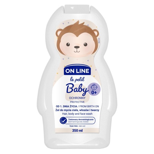 On Line Le Petit Baby ochranný gél 3v1 na umývanie tváre