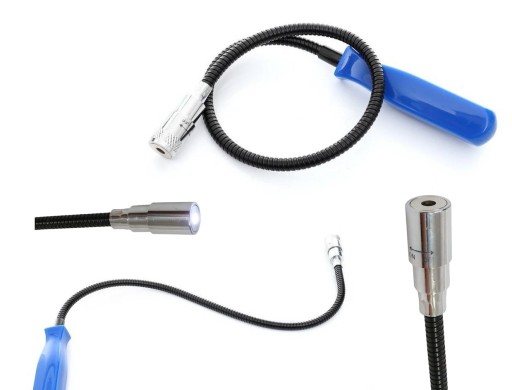 FLEXIBILNÝ MAGNETICKÝ UCHOVÁVAČ FLEXIBILNÝ MAGNETICKÝ ZÁCHYTNÍK S LED BATERKOU 57cm