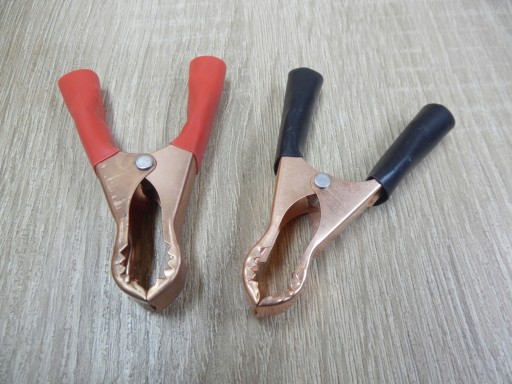 Krokodílie svorky Žaby Príchytky na štartovacie káble 7cm