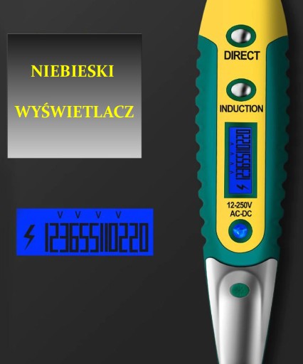 VD700 ANENG tester detektora napätia LCD