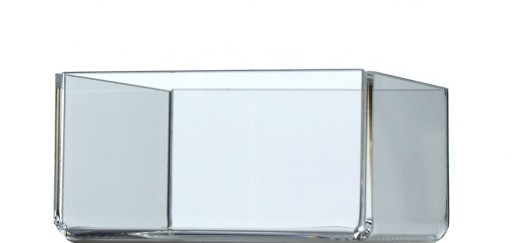 Box Container Organizer vyrobený z priehľadného plexiskla