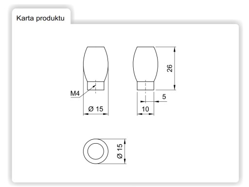 NÁBYTKOVÁ KĽÚČKA K SKRINE G018/CHROM AMIX