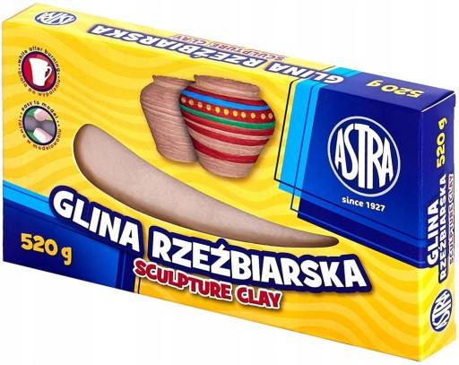 SOCHARSKÁ HLINA 520g na modelovanie ASTRA