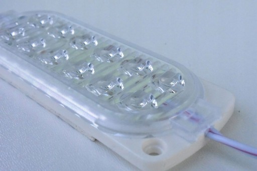 LED modul 12V 2,4W vodeodolný IP65 STUDENÁ BIELA