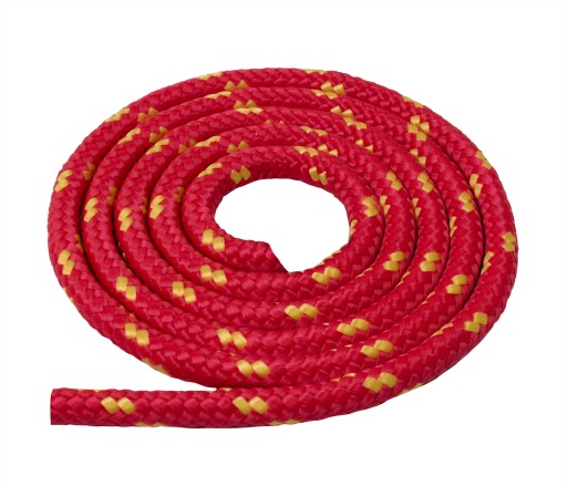 POLYPROPYLÉNOVÉ LANO Splietané lano 8mm - 1m