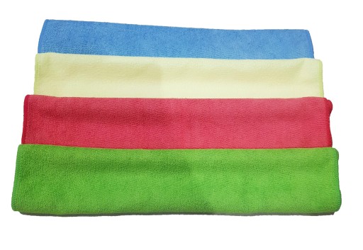 CleanPro - Utierka z mikrovlákna, 40x40 cm - zelená