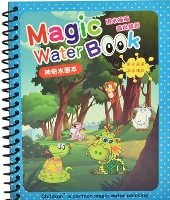 MAGICKÁ OPÄTOVNE POUŽITEĽNÁ VODNÁ Omaľovánka + PERO