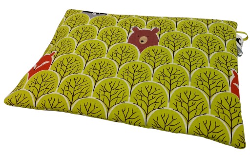 Bavlnený plochý vankúšik 25x35 do kočíka Moses basket cradle