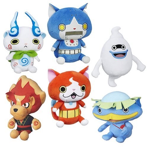 Plyšové maskoti na hodinky Hasbro Yokai, guľa cca 20 cm