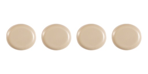 Podložky pod nábytok plstené 4,4 cm 4 ks