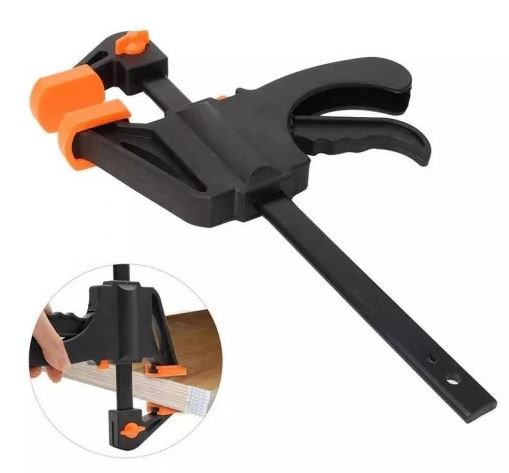 MODELÁRSKA TESAČKÁ SVORKA SILNÁ RÚČKA 150MM