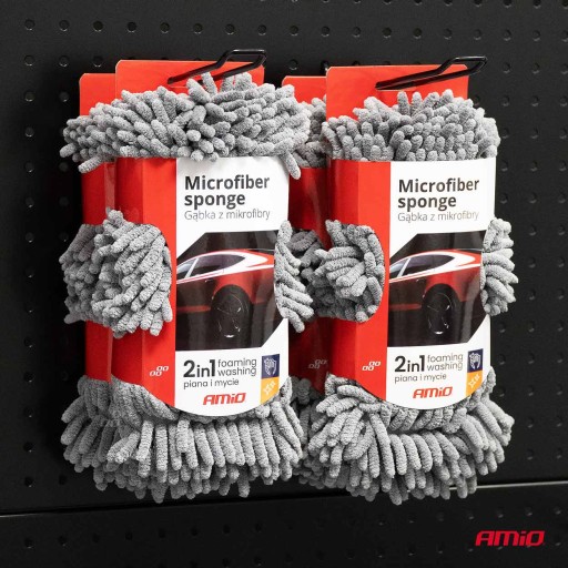 AMiO Hubka na čistenie auta z mikrovlákna Cwash-08 AMIO-01275