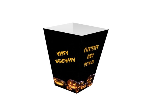 Popcorn boxy Trick or Treat Halloween