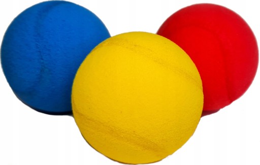 HRAČKA S SPONGE GALL Mäkká loptička SET 3 ks