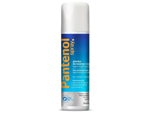 FARMONA Panthenol Regeneračná a upokojujúca pena na tvár a telo 150 ml