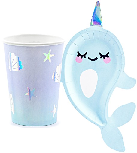 TANIERE A ŠÁLKY NARWAL MERMAID SET-7410